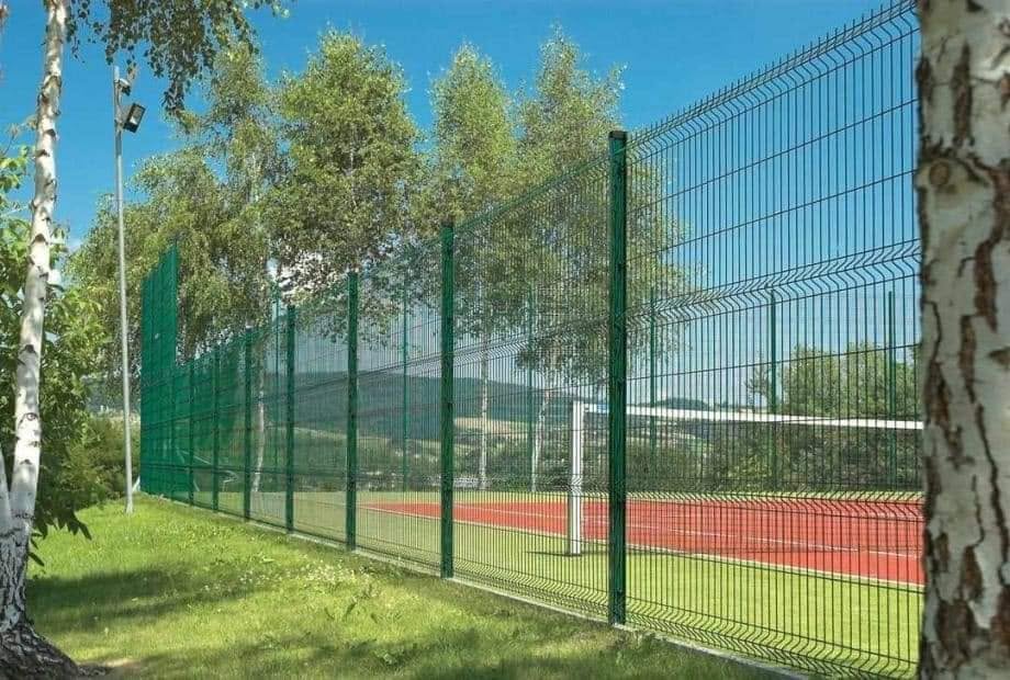 Zelena panel ograda - sportski teren